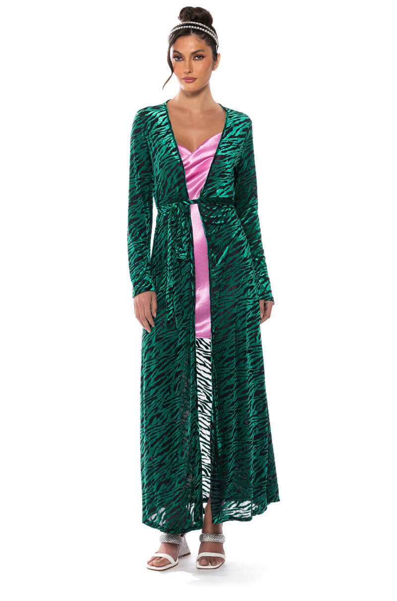 FREYA FLOCKING DUSTER